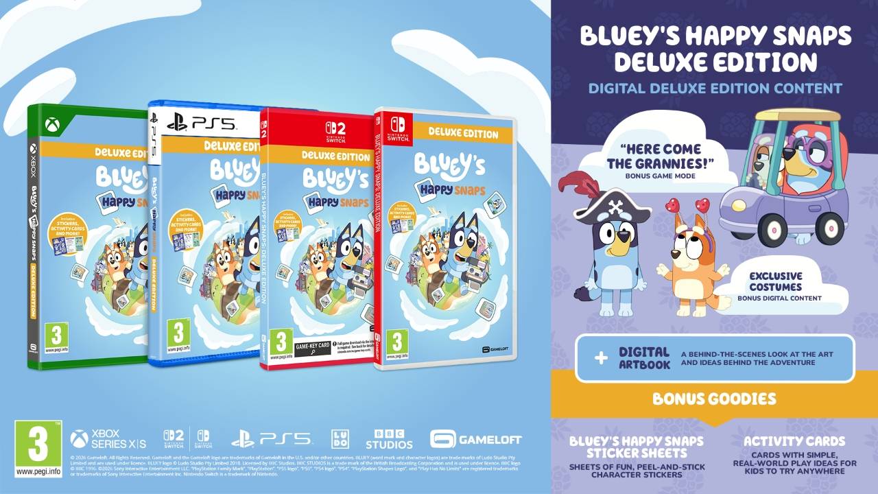 BLUEY’S HAPPY SNAPS - Deluxe Edition